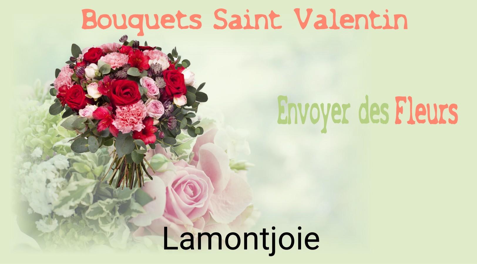Roses de Saint-Valentin livrées à Lamontjoie